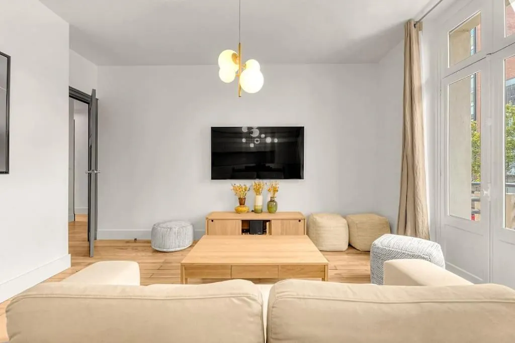 Grand Appartement Lumineux - Parking Prive - Clim Toulouse Apartment